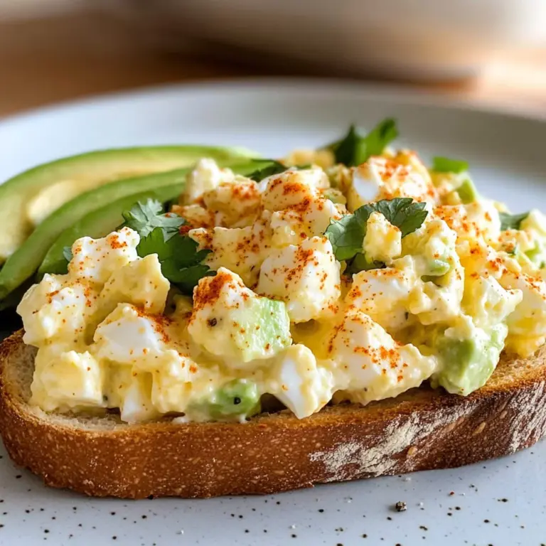 Egg Salad with Cottage Cheese - no mayo!