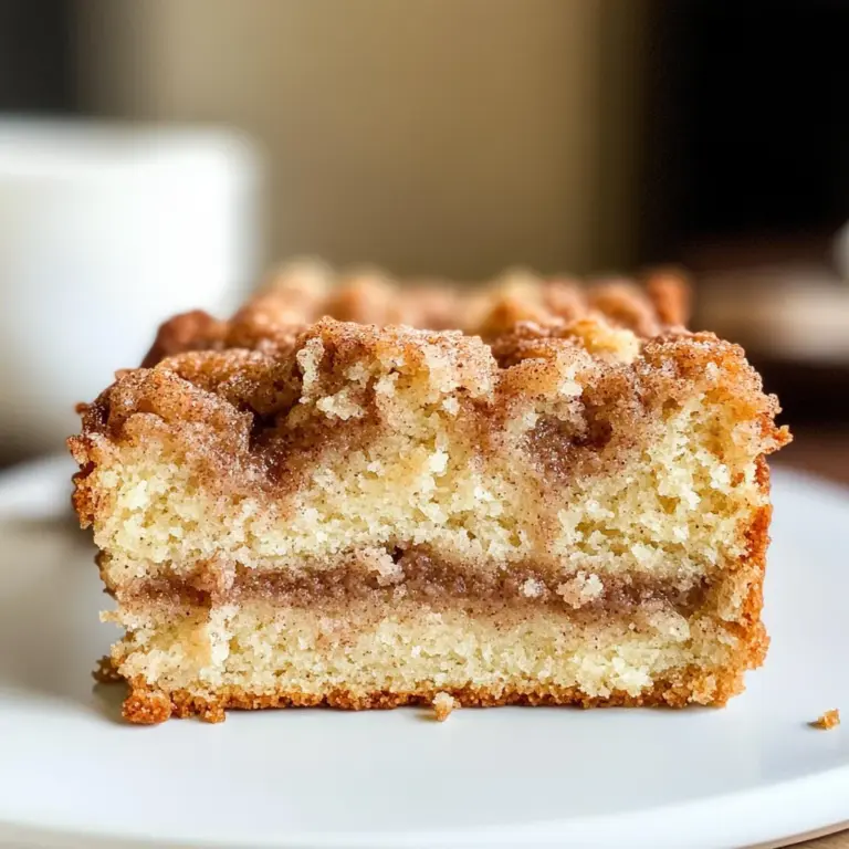 Gluten Free Cinnamon Coffee Cake