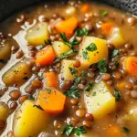 Hearty Lentil and Potato Soup