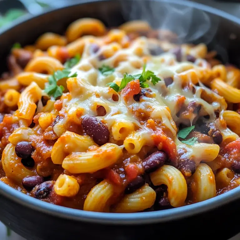 Vegetarian Chili Mac