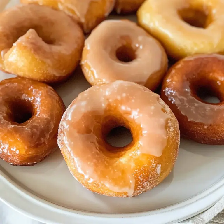 Air Fryer Glazed Donuts