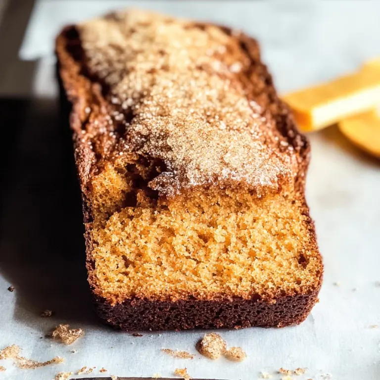 Cinnamon Sweet Potato Bread