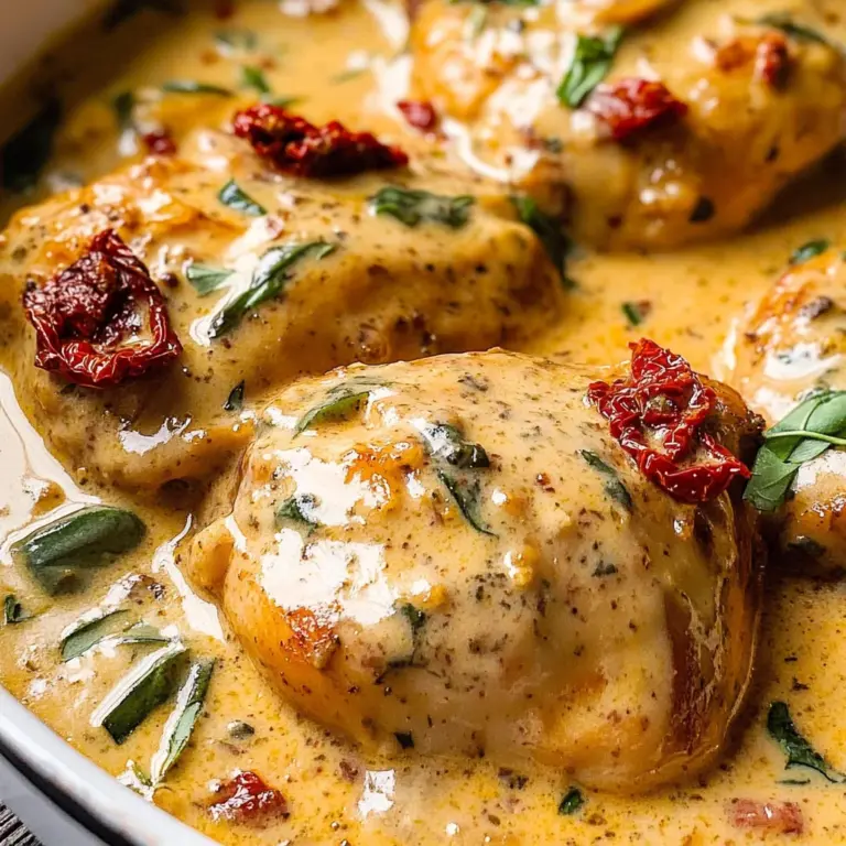 Creamy Chicken with Sun-Dried Tomatoes