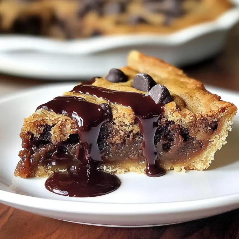 Deep Dish Cookie Pie