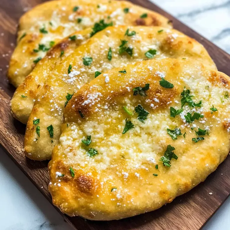Garlic Keto Naan Bread Recipe