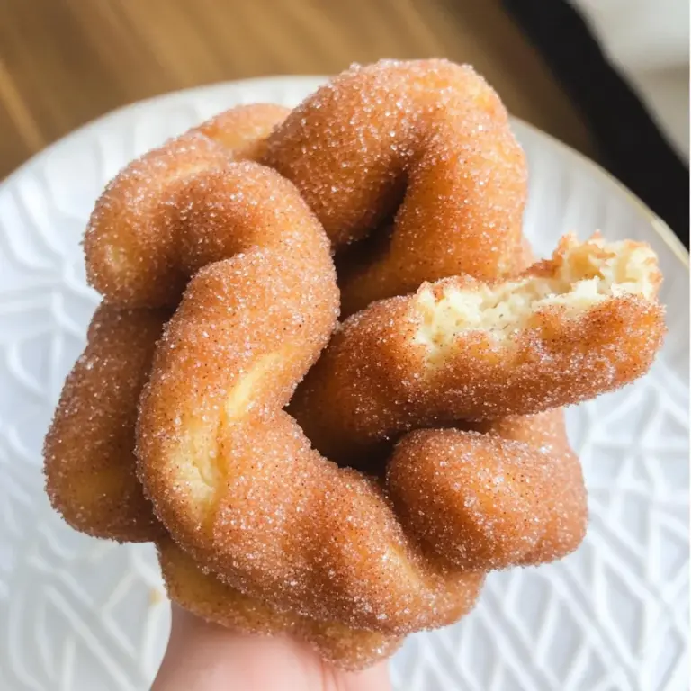 Gluten Free Cinnamon Twist Doughnuts