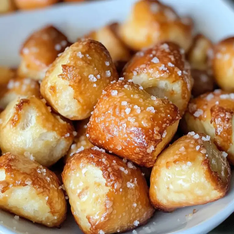 Gluten Free Soft Pretzel Bites