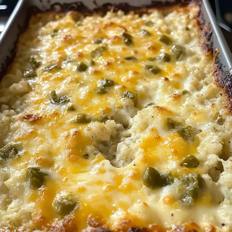 Green Chile Cauliflower Casserole