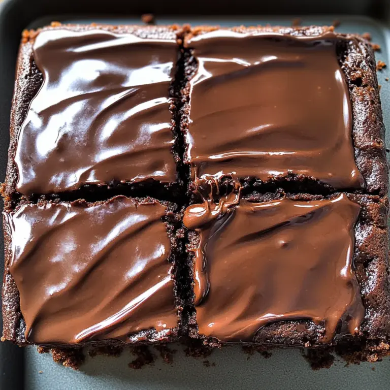 Keto Poke Cake