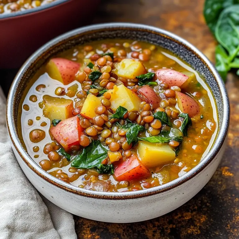 Mediterranean Lentil Soup