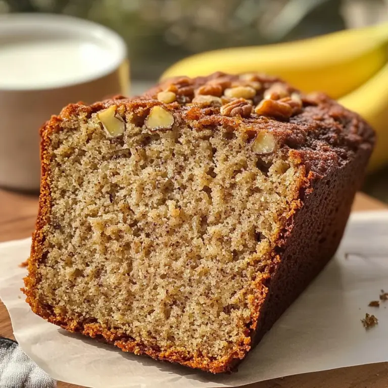No Sugar Added Banana Bread