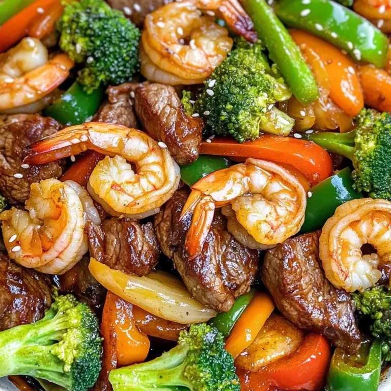 STEAK AND SHRIMP STIR FRY