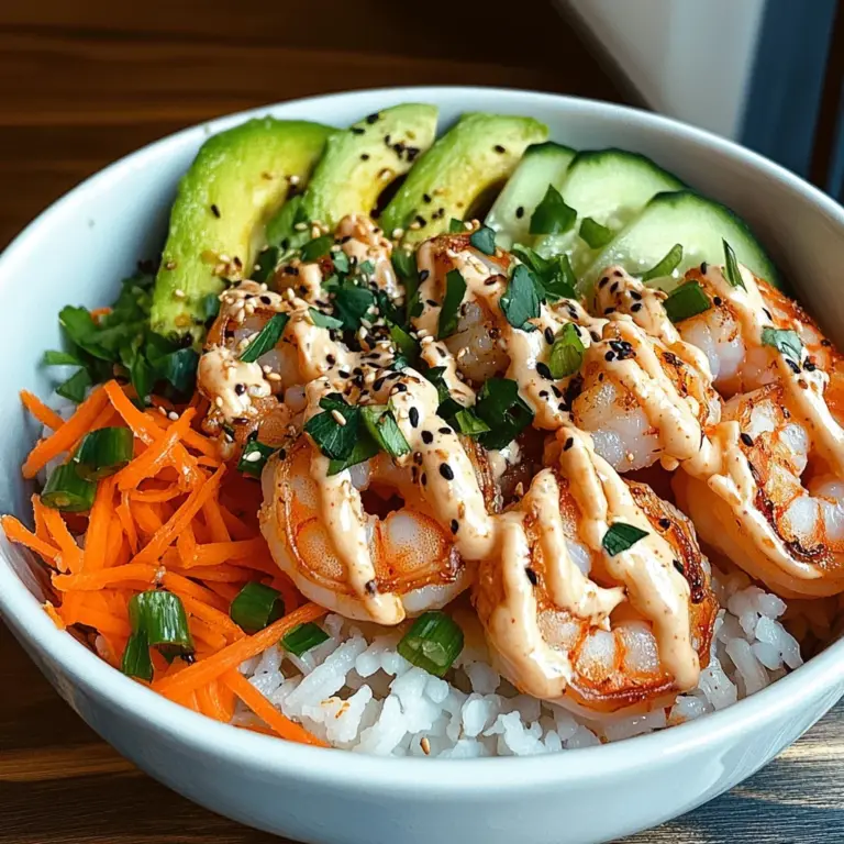 Shrimp Rice Bowls with Spicy Mayo