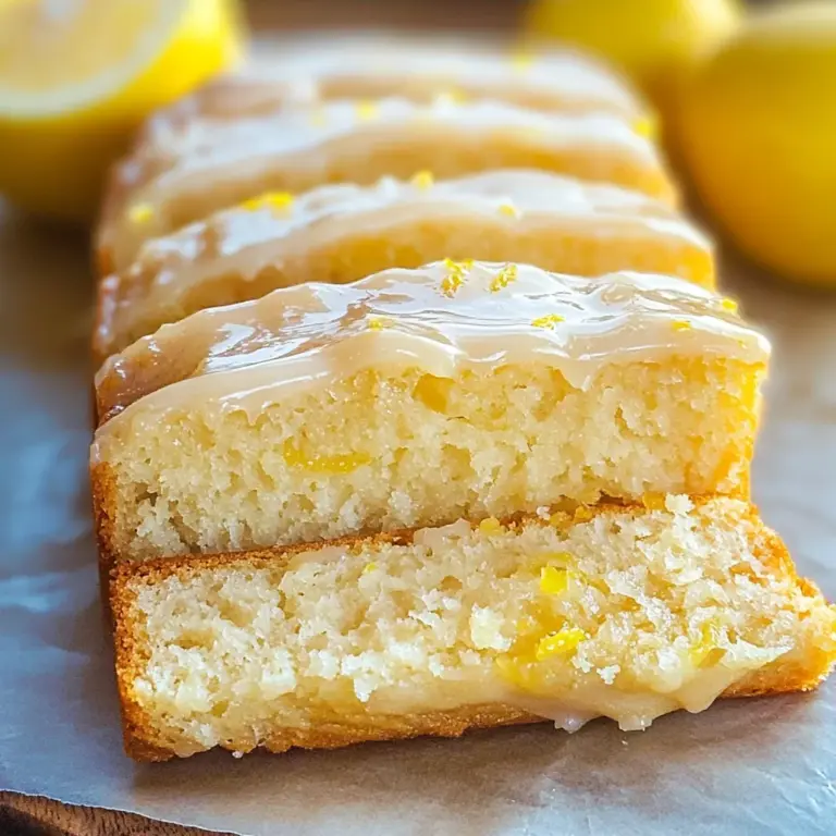Vegan Lemon Bread