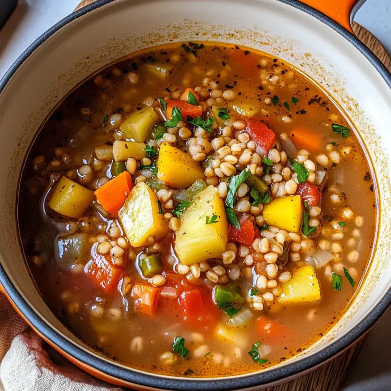 Vegetable Barley Soup